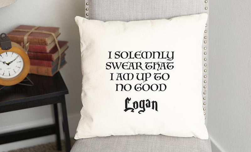Personalized Kids Wizard Throw Pillow Covers -  - Qualtry