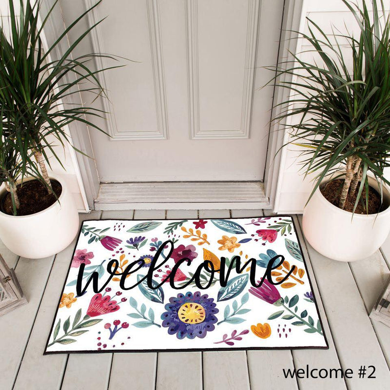 Personalized Floral Doormats -  - Qualtry