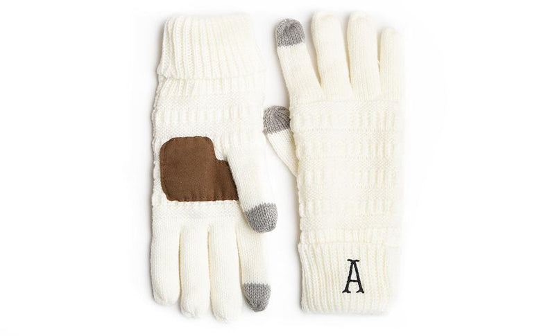 Personalized Monogrammed Knit Gloves -  - Qualtry
