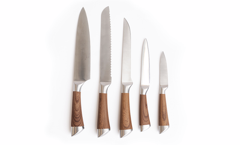 Do you want to add a set of knives? - Wood Handle - Qualtry