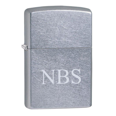 Personalized Chrome Zippo Lighter -  - Zippo
