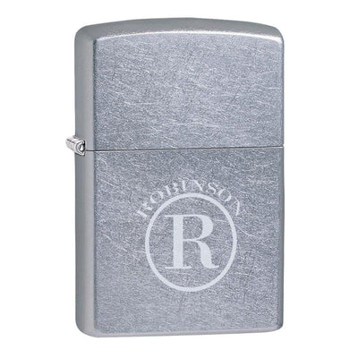 Personalized Chrome Zippo Lighter -  - Zippo