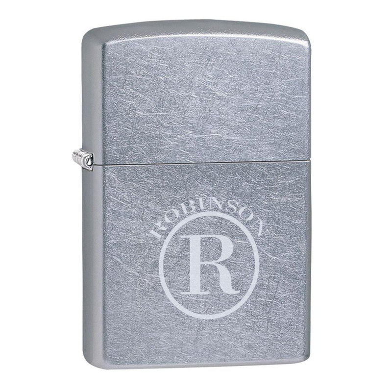 Personalized Chrome Zippo Lighter -  - Zippo
